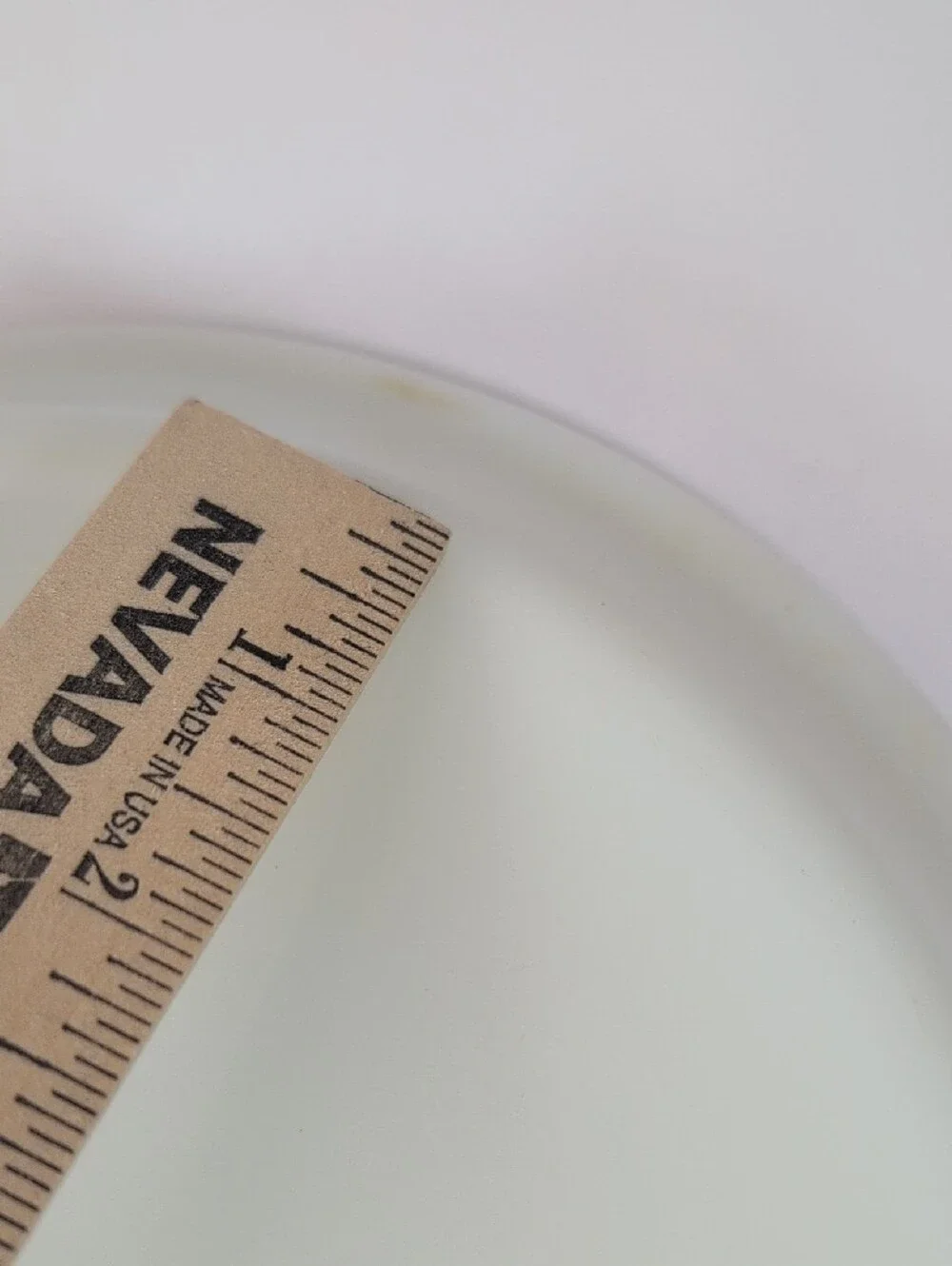 PYREX Milk Glass Vintage Pie Plate #209